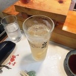 弘寿司 - 伊達のハイボール　器は白州だけど…^^;