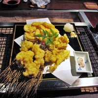 まりも亭 - 天ぷら盛り合わせ