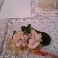 サーラ アマービレ - 真鱈白子天火焼き　ブラックキャベツとパプリカ風味