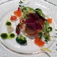 代官山ASO チェレステ 二子玉川店 - ゆず風味のクリームで和えた海の幸のマリネ