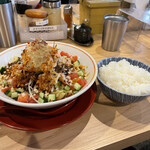 Seaburano Kami - ビャンビャン麺のライス付きセット