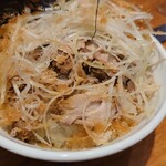 魚貝中華そば 西尾久さんご - チャーシュー丼アップ