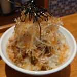魚貝中華そば 西尾久さんご - チャーシュー丼