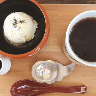 寺カフェ あわも_1