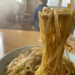 朝日屋 - 麺上げます(^^)酸っぱい香り