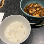イチリン ハナレ - 麻婆豆腐とご飯
