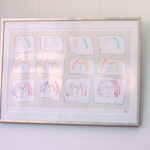 アルチザン・パティシエ・イタバシ - 明るいイメージの絵画になっていました。