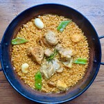 Daisen chicken Valencia paella