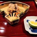 銀座 しのはら - 鼈の竜田揚げ