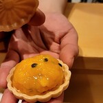 銀座 しのはら - フォアグラ最中