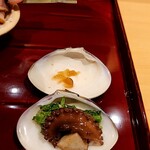 銀座 しのはら - 蛤の中