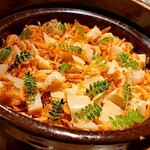 銀座 しのはら - 筍と桜海老帆立のご飯