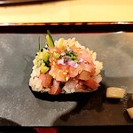 銀座 しのはら - 鮪の太巻き