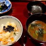 銀座 しのはら - 赤出汁とご飯最高！