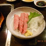 鉄鍋餃子 哲平 - 馬刺し❤超おいしかった(^^)/~~~とろける～☆