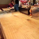 石臼挽き手打 蕎楽亭 - ≪'13/02/09撮影≫店内のカウンター席の風景です