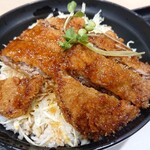 大津サービスエリア 上り線 フードコート - メンチカツ丼(2枚乗せ)(990円)