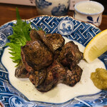 炭火焼鳥とおり - 肝炙り