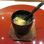 鮨 たかはま - 明石の焼き穴子の茶碗蒸し