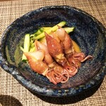 すし源 - ホタルイカ（ポン酢味噌）