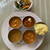 インド料理マントラ - 野菜カレー、たまごカレー、ダルカレー、チキンカレー、サラダ、ターメリックライス