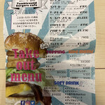 Tumbleweed burgers cafe 本店 - テイクアウトのメニュー