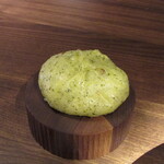 yokoyama - ほうれん草とクミンの蒸しパン