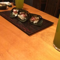 SUSHI TOKYO TEN、 横浜店 - ねぎとろ巻き