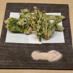 旬菜 おぐら家 - 山菜天婦羅