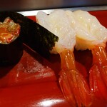 双葉寿司 - ボタンエビ　みそ