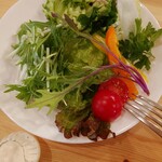 Cafe 登々 - 新鮮野菜は〜