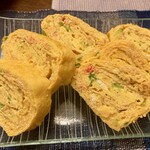 サンクゼール・久世福商店 - しゃけしゃけめんたい、タラコ、青ネギの玉子焼き（2022年2月）
