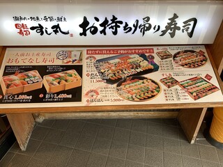 h Kaiten Zushi Sushi Maru - お持ち帰り寿司【2022.3】