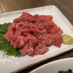 わ楽 - 単品　生本マグロ中落ち　 500円