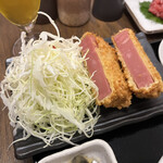 わ楽 - ハーフ①厚切りハムカツ　新加入その①