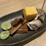 よし成 - お通しが美味い特に卵が絶品！