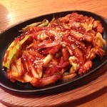 韓国料理　はんあり - タコ炒め！