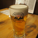 餃子歩兵 - 生ビール