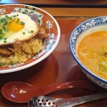 Sukeroku - 焼豚卵子チャー飯+四川風坦々麺セット