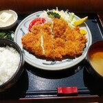 味のさかえや - チキンカツ定食