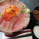 Kichijouji Nikudoresu Kaisendon - レアめなお肉がたっぷり〜！！
