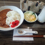 喫茶ふれあい - ハヤシライスセット　710円はリーゾナブル