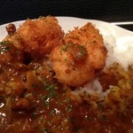 カルダモン． - タラの白子のフライカレー