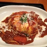 本格創作旬ダイニング 菜や - 2013年2月12日 オムハヤシライス850円