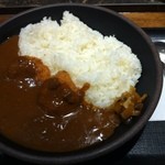 麺家大阪みどう - H.25.02.09. 一口カツカレー 580円