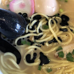 上州濃厚中華蕎麦 はたお商店 - マー油をIN