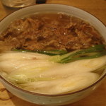 讃岐うどん　志成 - 肉うどん