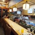 Sushi mi - カウンター席