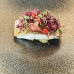 マダム・トキ - 太刀魚とホタルイカがマッチ　添えてあるお野菜が美味しい