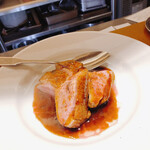 ビストロ ラ コケット - 鴨胸肉の赤ワインソース